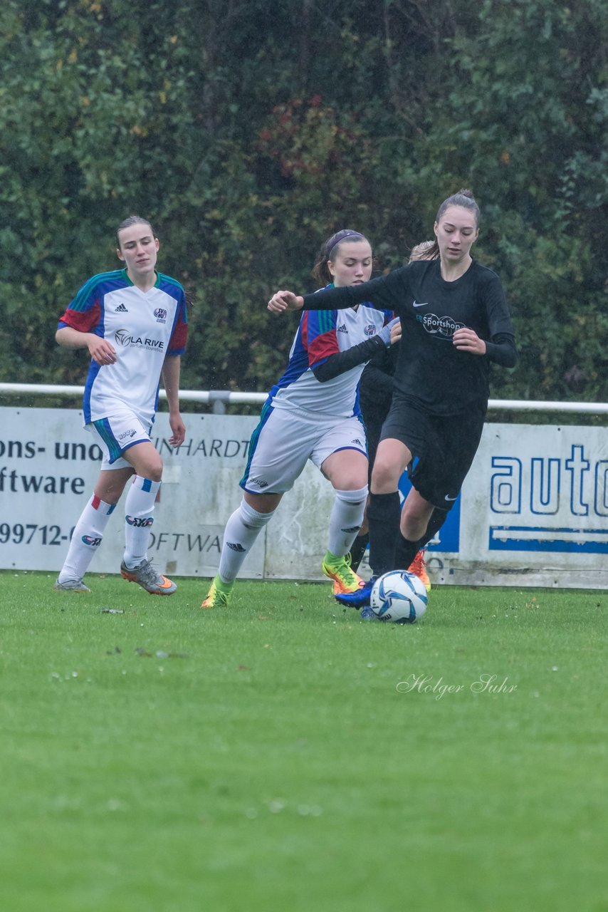 Bild 304 - B-Juniorinnen SV Henstedt Ulzburg - MSG Steinhorst Krummesse : Ergebnis: 4:0